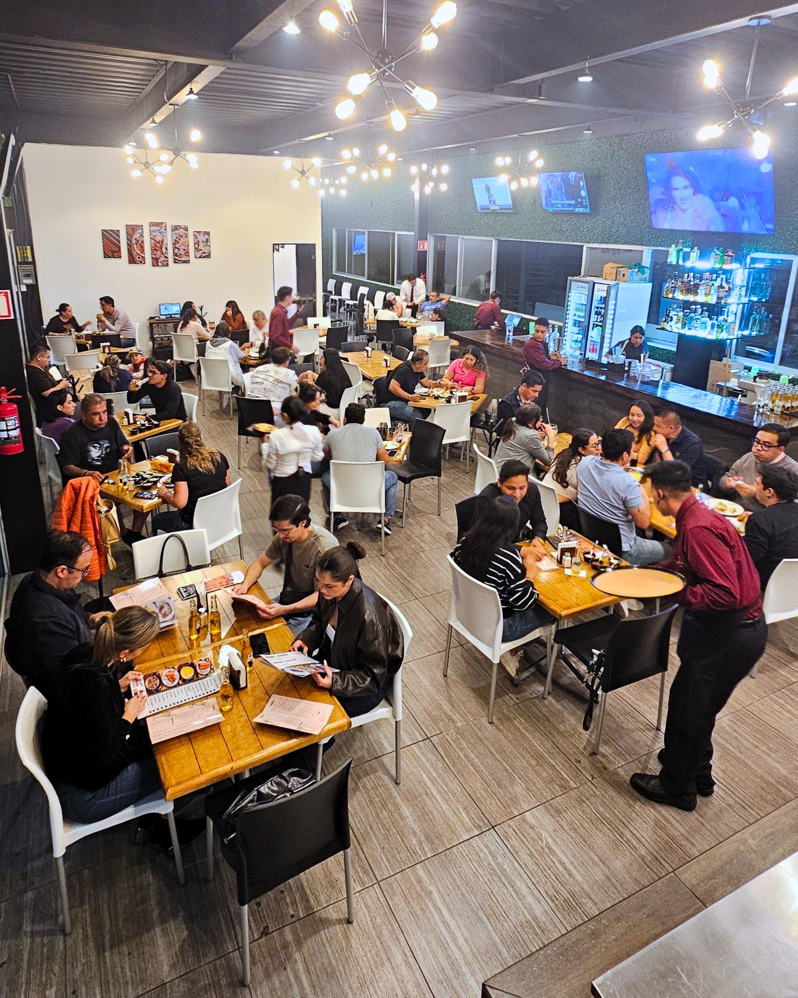 Interior del restaurante